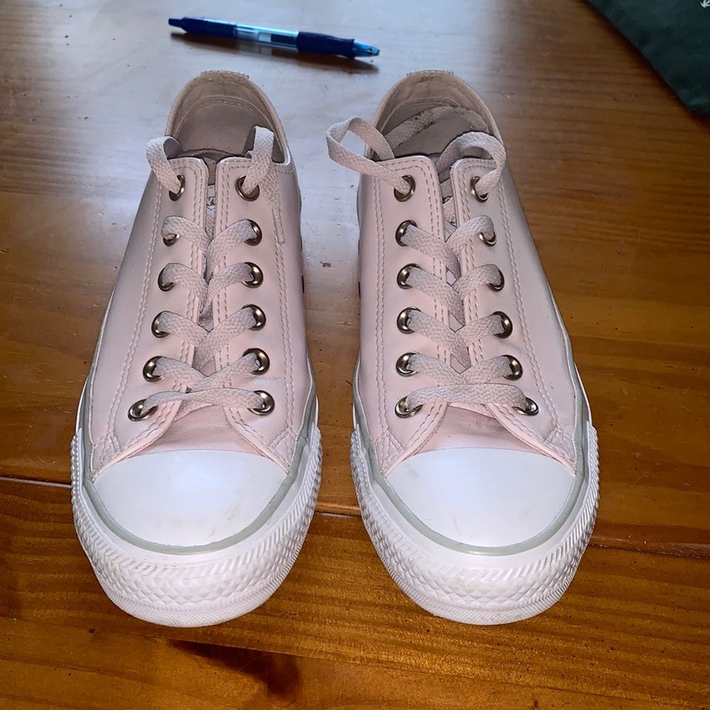 Leather Converse All Star Ox Blush 8